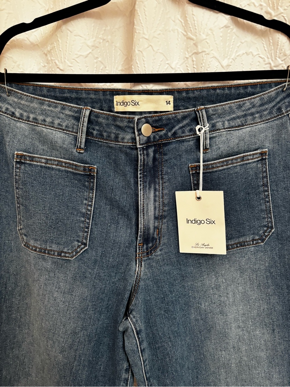 Indigo Six Light Blue High-Rise Jeans
